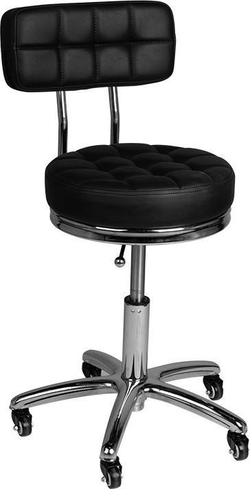 Activeshop TABORET KOSMETYCZNY AM-877 CZARNY