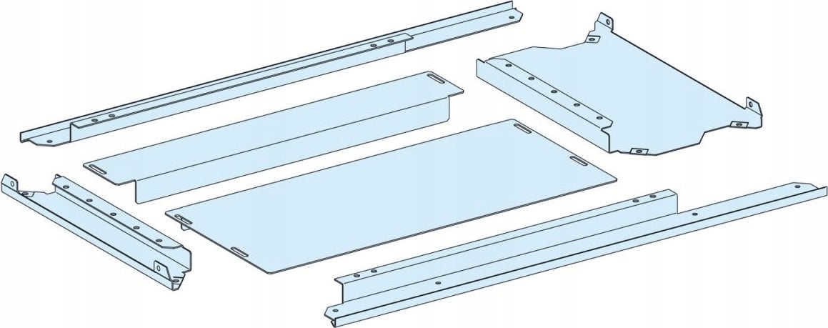 Schneider Electric Płyta dławicowa 2-częściowa 650+150x400mm IP30 LVS08497