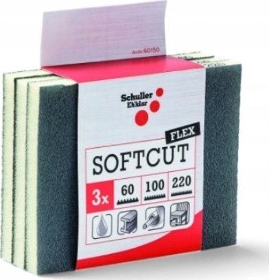 Schuller slibesvamp - 3 Softcut Flex SET