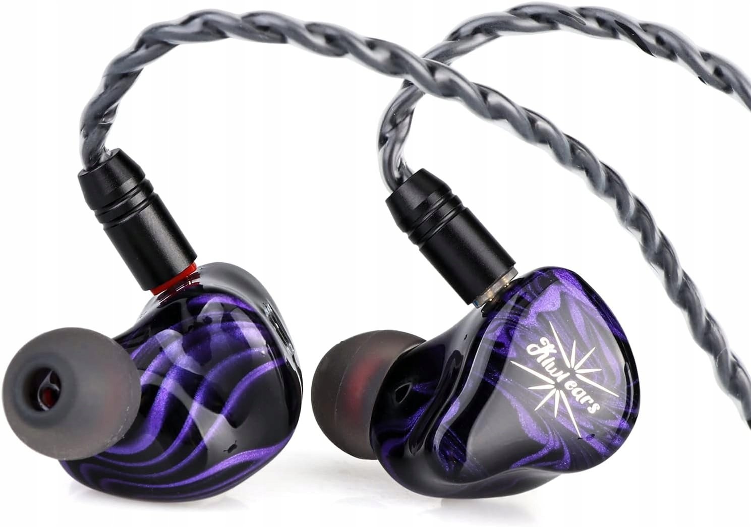 Linsoul Kiwi Ears Quartet 2DD+2BA Słuchawki IEM HiFi Monitory Douszne