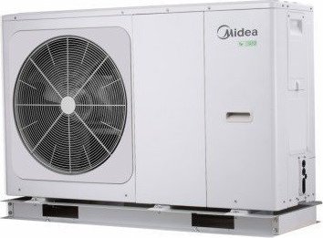 Midea ML Pompa ciepła Midea M-Thermal 8kW typu Monoblok, 1-fazowa R32