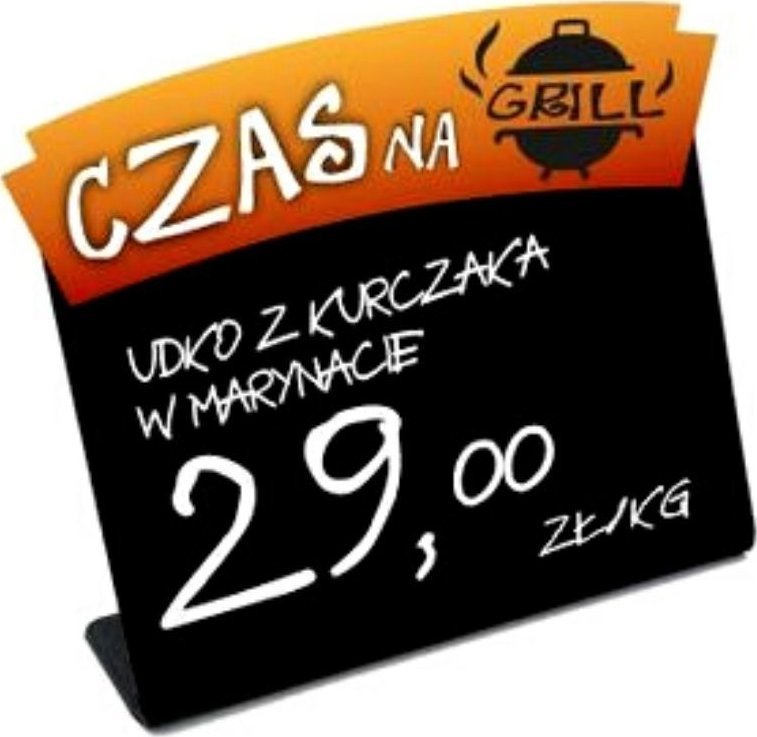 StudioCen Nakładki/Piny do cenówek Czas na grilla 10szt.