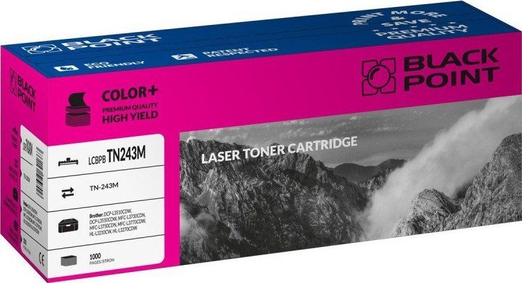 Toner Black Point TONER BLACK POINT MAGENTA LCBPBTN243M COLOR BROTHER TN-243M DCP-L3510CDW DCP-L3550CDW MFC