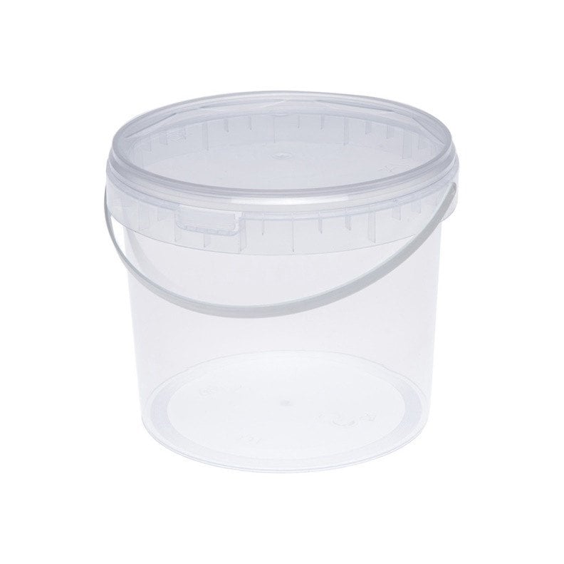 BUCKET PLASTIC WITH COVER 3,3 L