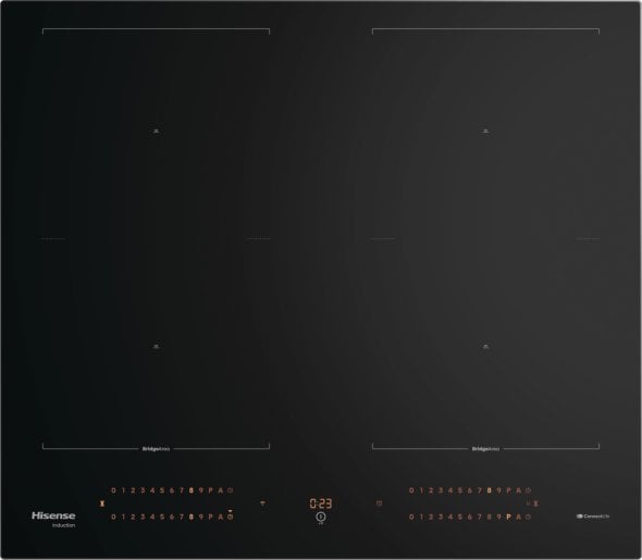 Hisense platums 59.5 cm melna - Iebuvejama indukcijas plits virsma HI6443BSCWF (3838782863318)