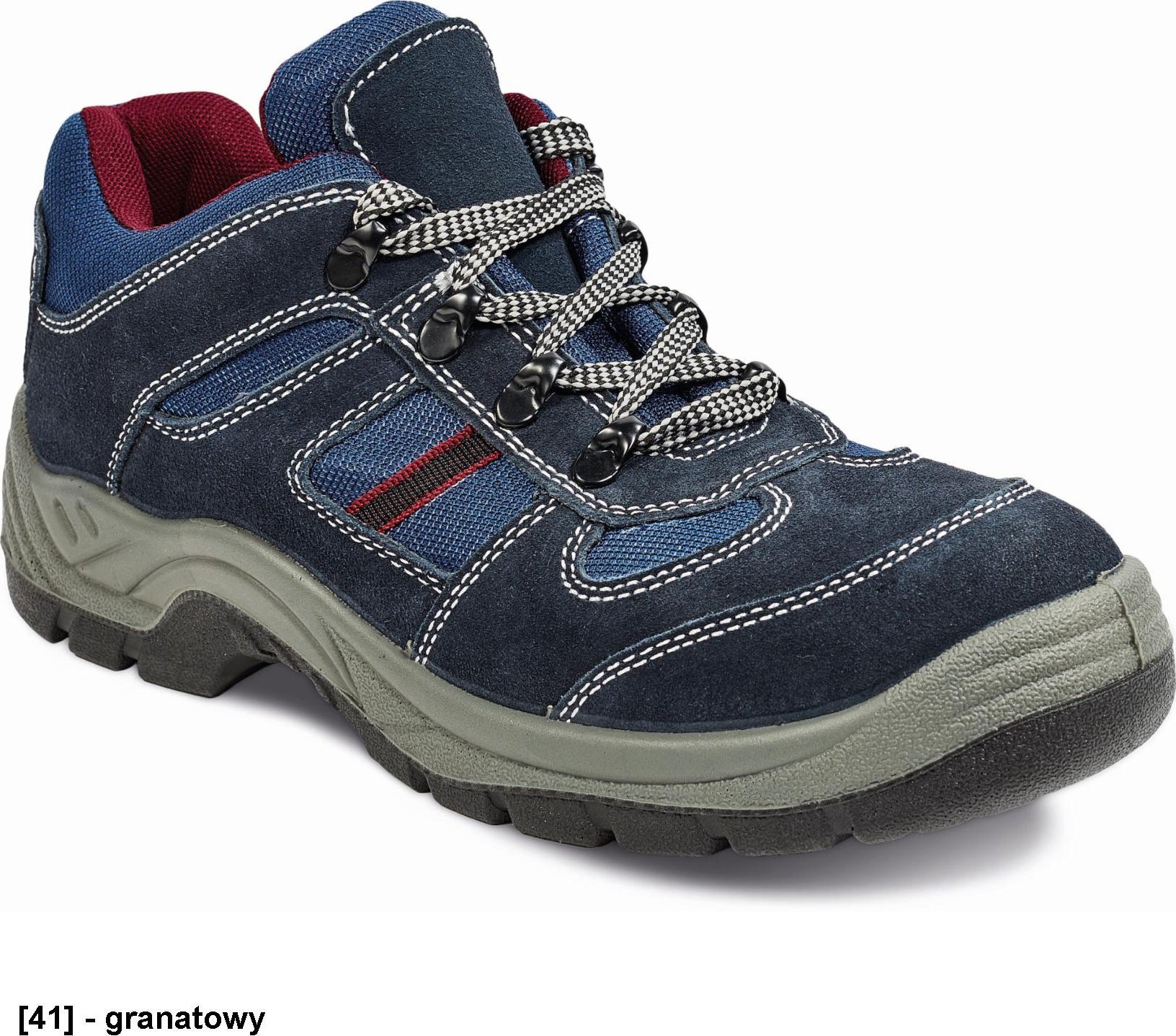 CERVA RAVEN SPORT LOW - skórzane półbuty bez podnoska 47