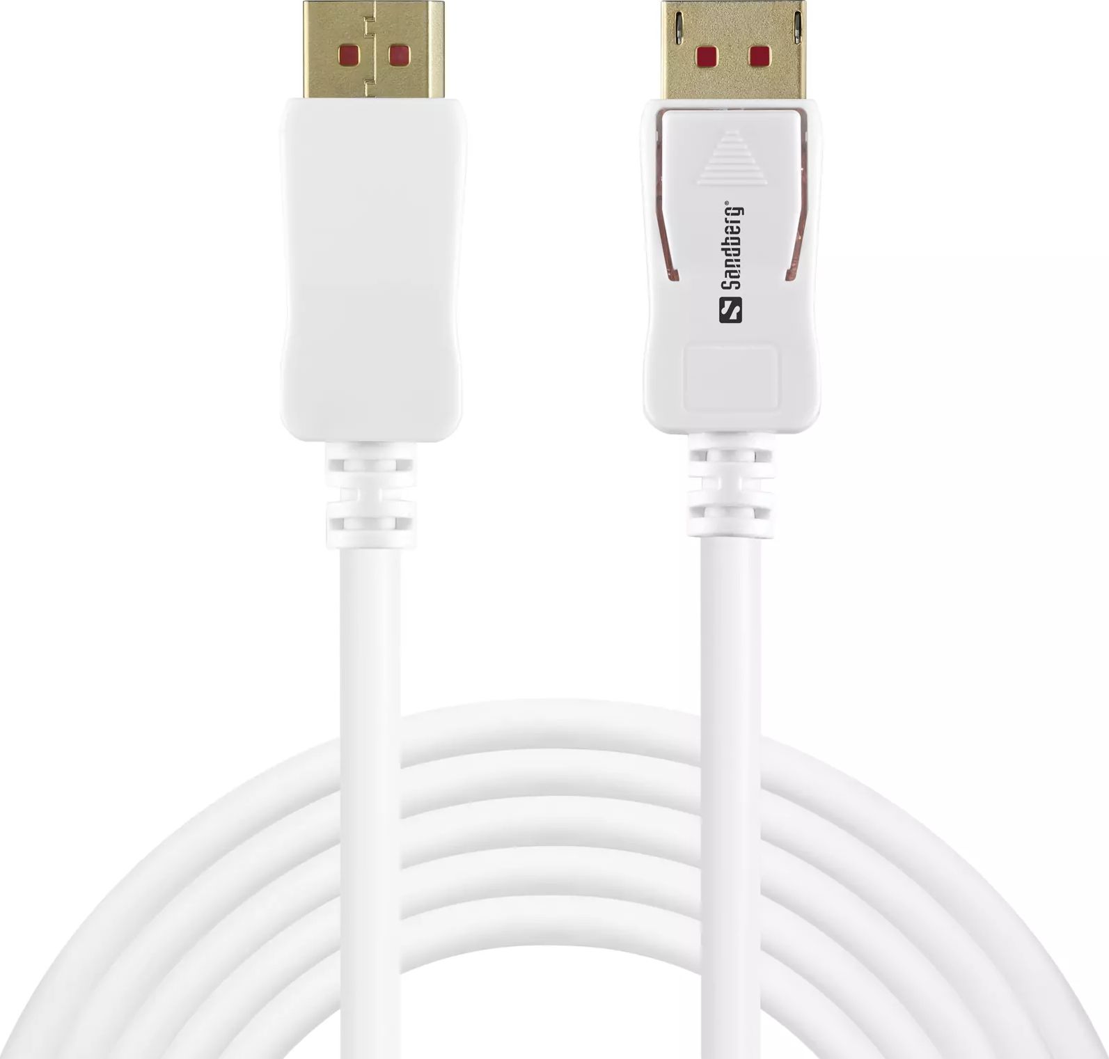 Kabel Sandberg DisplayPort - DisplayPort 2m biały (509-15)