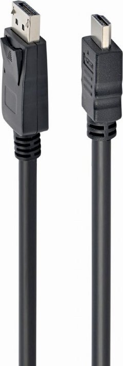 Kabel Gembird DisplayPort - HDMI 1m czarny (CC-DP-HDMI-1M)