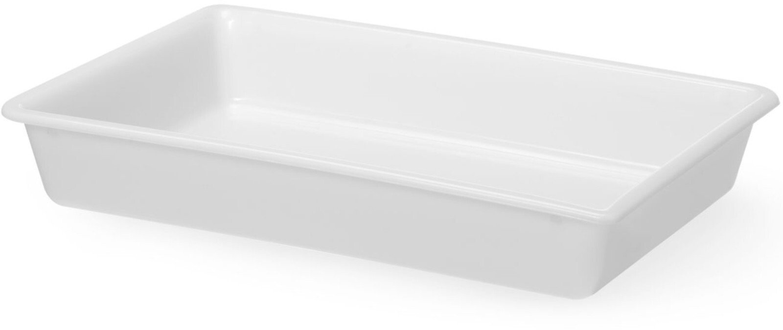 Hendi Pojemnik do panierowania płaski 8 l 480x330x80 mm - biały