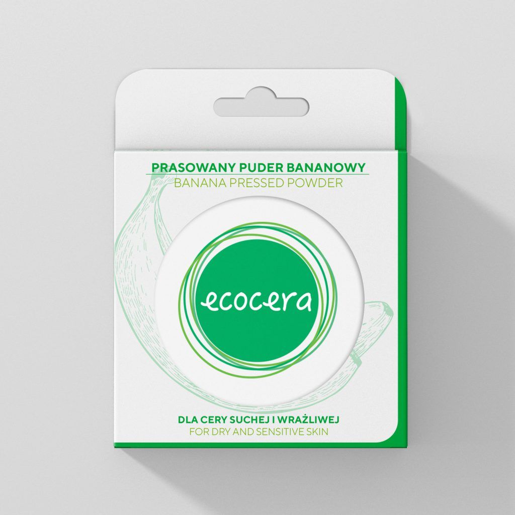 Ecocera puder prasowany Bananowy 10g