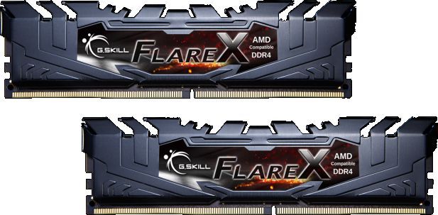 Pamięć G.Skill Flare X, DDR4, 16 GB, 3200MHz, CL16 (F4-3200C16D-16GFX)