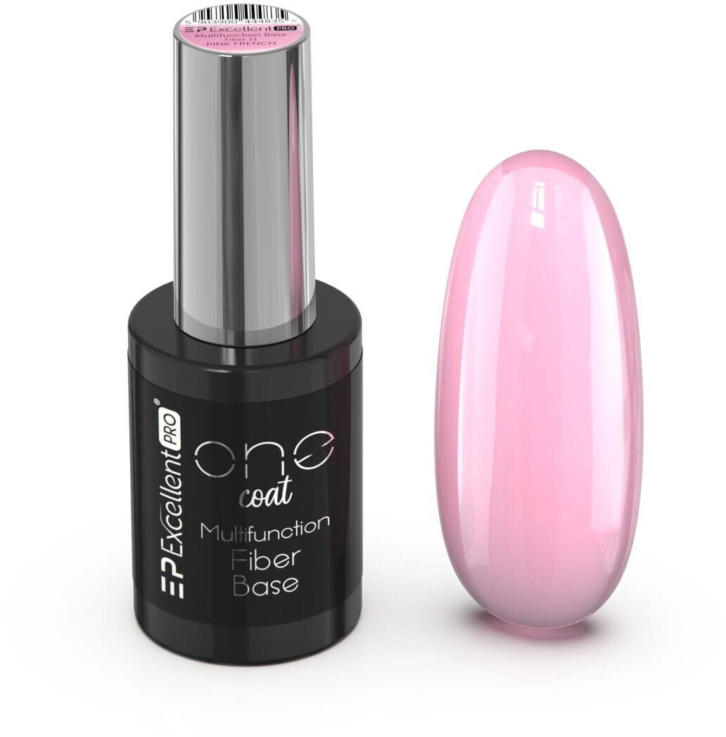 Excellent PRO One Coat Multifunction Fiber Base baza hybrydowa z włóknami Pink French 11g