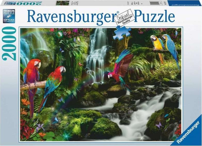 Ravensburger Puzzle 2000el Papugi w dżungli 171118 RAVENSBURGER