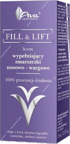 Ava Fill & Lift krem wypełniający zmarszczki nosowo-wargowe 15ml