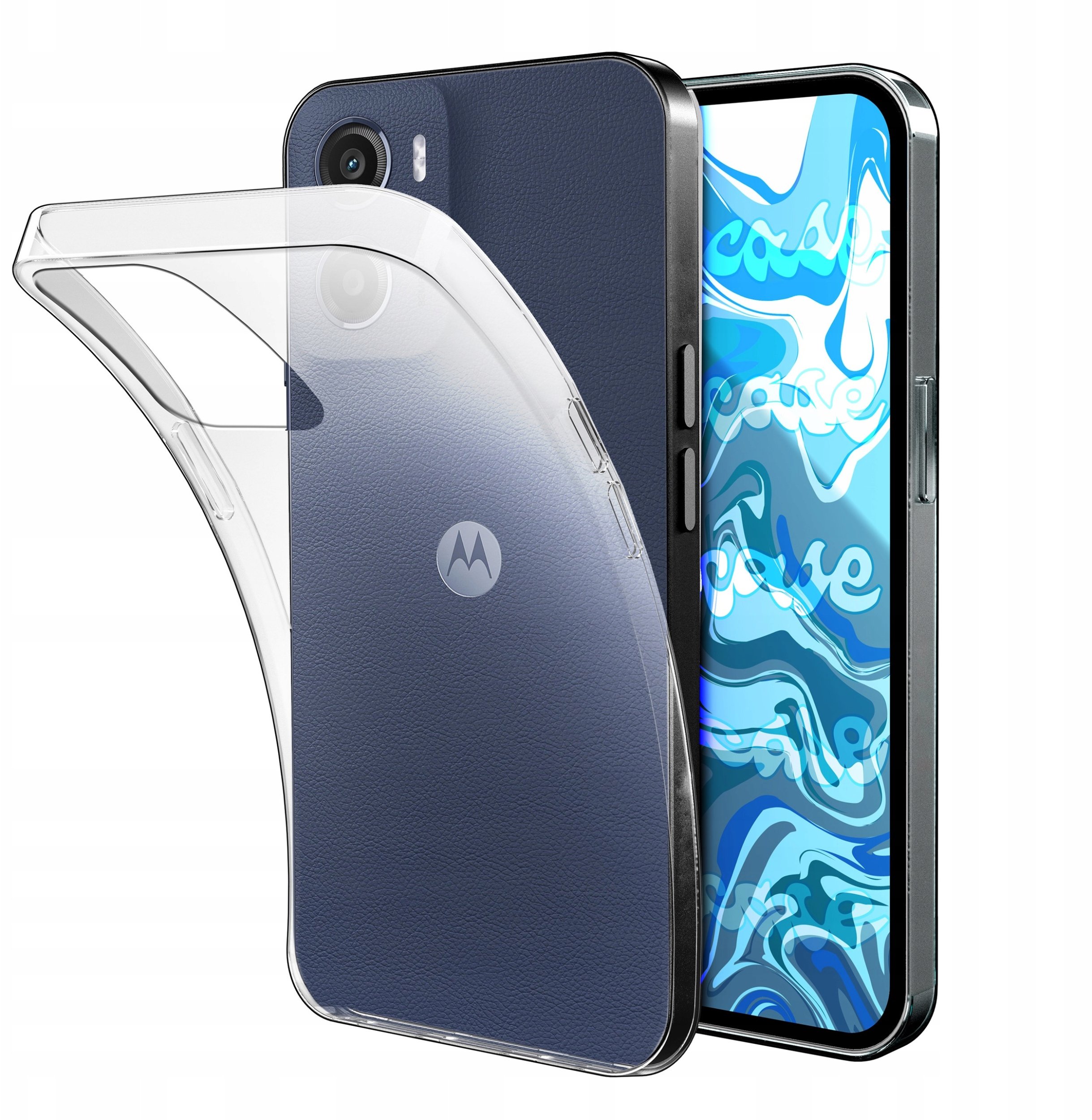 Etui Do Motorola Moto E15 / G05 (Przezroczyste, Silikonowe, Obudowa, Case)