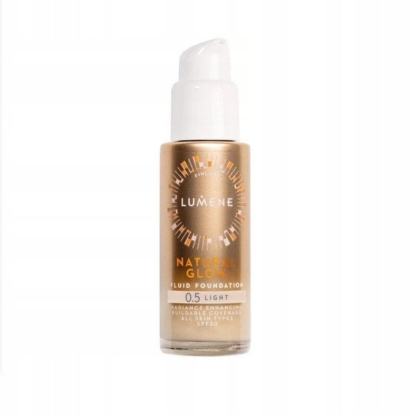 LUMENE_Natural Glow Fluid Foundation podkład do twarzy 0.5 Light 30ml