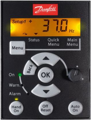 Danfoss Panel sterujący do falowników VLT Micro Drive LCP 12 z potencjometrem (132B0101)