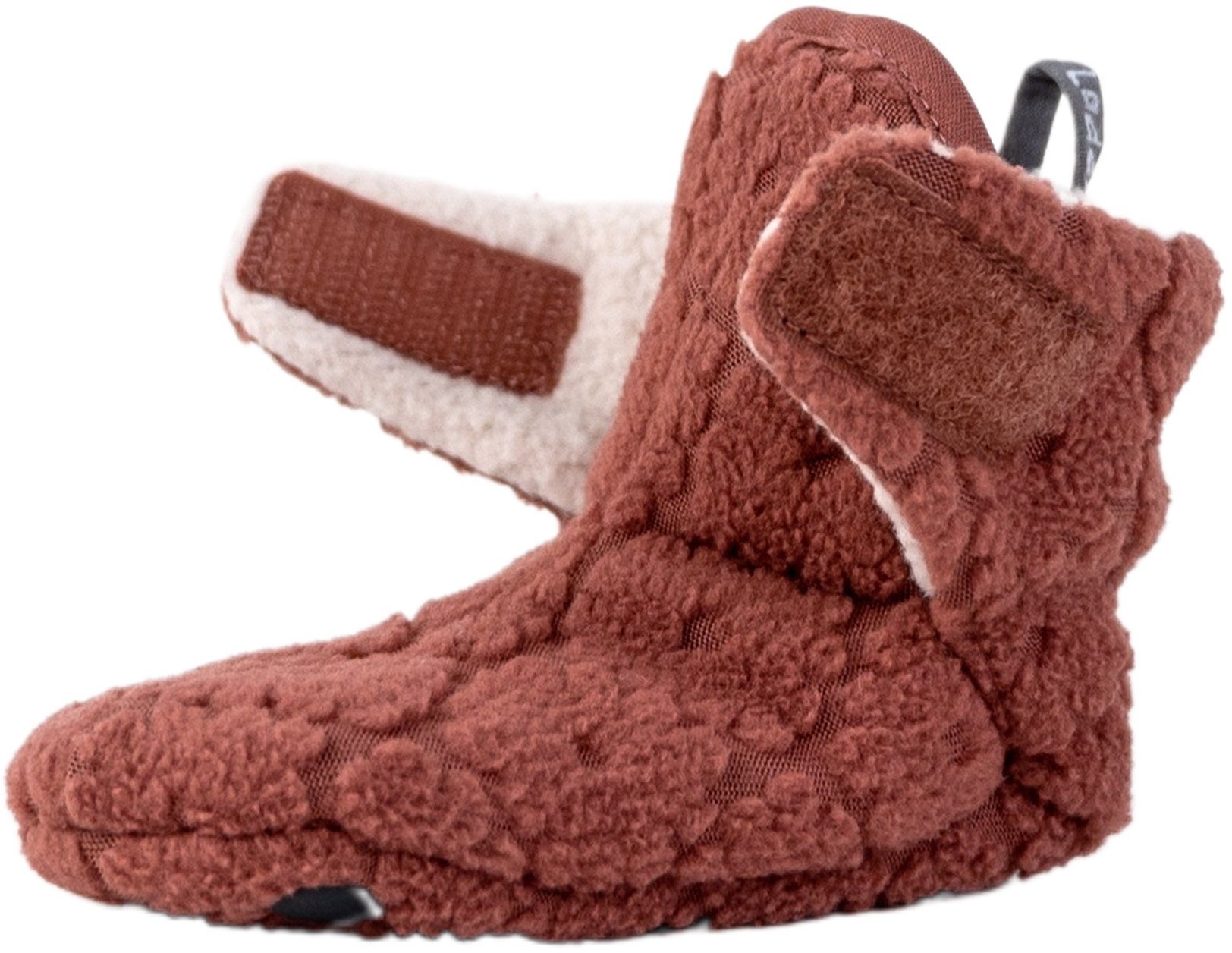 Lodger Slipper Folklore Fleece slippers 6-12 months. Rosewood SLF 625_6-12