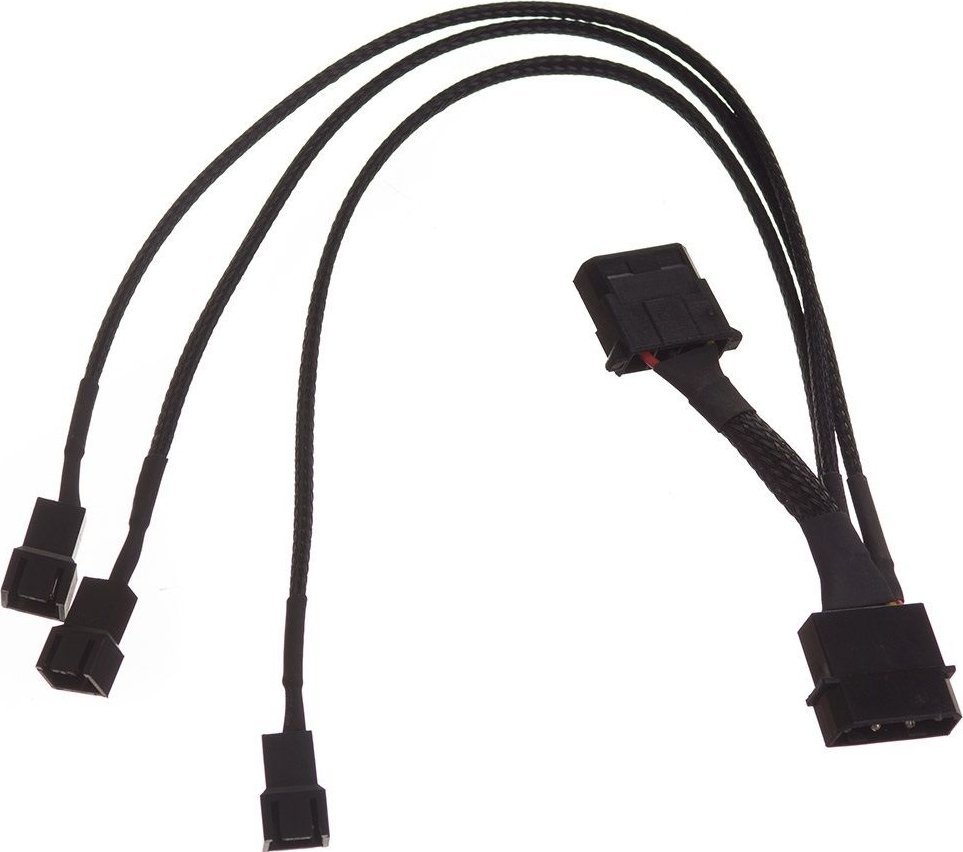 Gelid Gelid CA-PSU-01 adapter zasilania wentylatorów z Molex na 3x 3pin