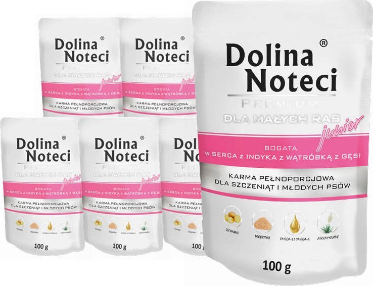 Dolina Noteci Premium z indykiem i gęsią 10x100g