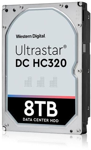 Dysk serwerowy WD Ultrastar DC HC320 8TB 3.5'' SATA III (6 Gb/s) (HUS728T8TALE6L4)