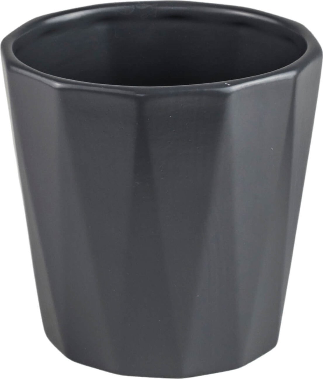 Direct Home and Garden Osłonka ceramiczna szara FLORES mini