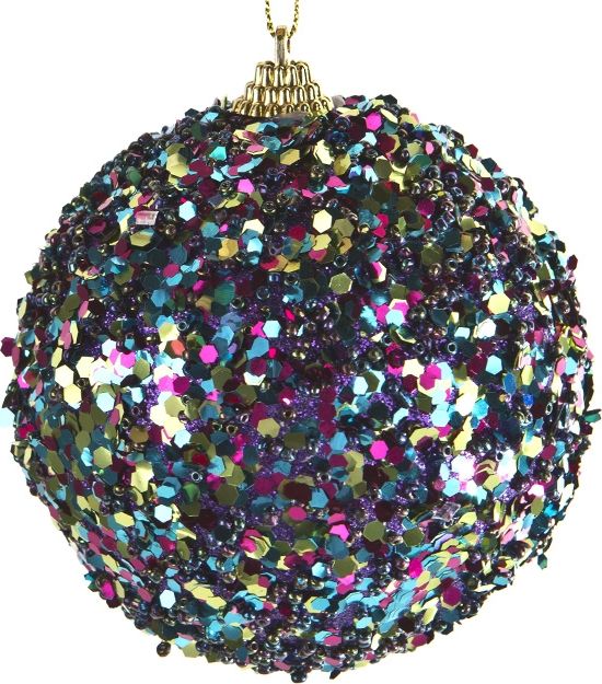 Witek Home Bombka 10cm (2 szt.) wielokolorowa