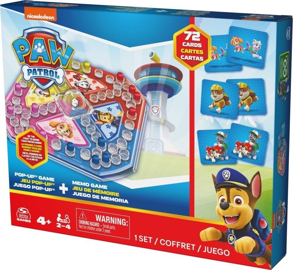 Spin Master Spin Master 6066833 Psi Patrol Memory & Pop Up