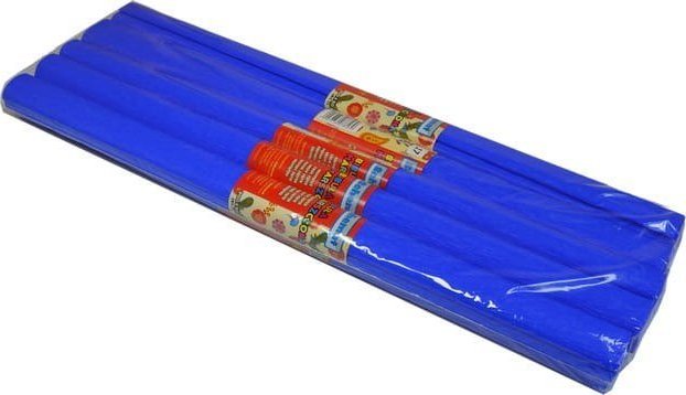 SCHEMAT Bibuła marszczona SCHEMAT op. 10 szt. kolor 17 - NIEBIESKA