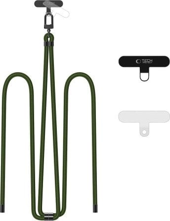 Tech-Protect TECH-PROTECT C7S ROPE CROSSBODY STRAP HUNTER GREEN/BLACK