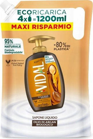 Vidal Mydło w płynie Argan Oil 1,2 L