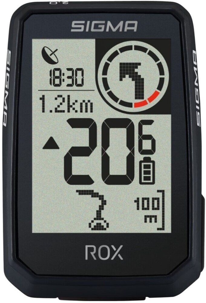 Sigma Licznik ROX 2.0 WYTRZYMAŁOŚĆ CZARNY 01054