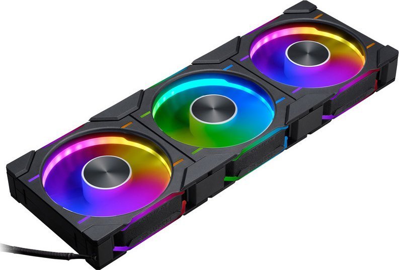 Wentylator Phanteks D30-120 D-RGB Regular 3-pack (PH-F120D30_DRGB_PWM_BK01_3P)