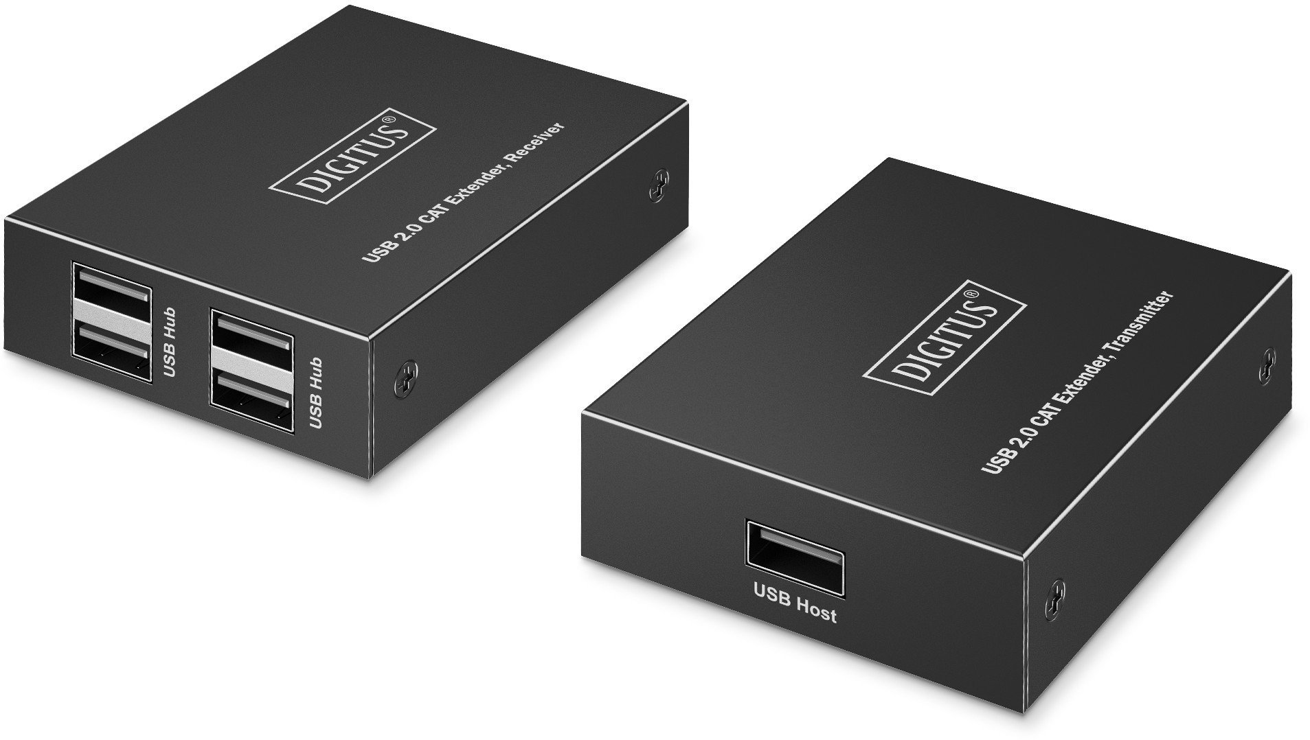 USB Extender, USB 2.0, 4x USB-A Ports, 150m