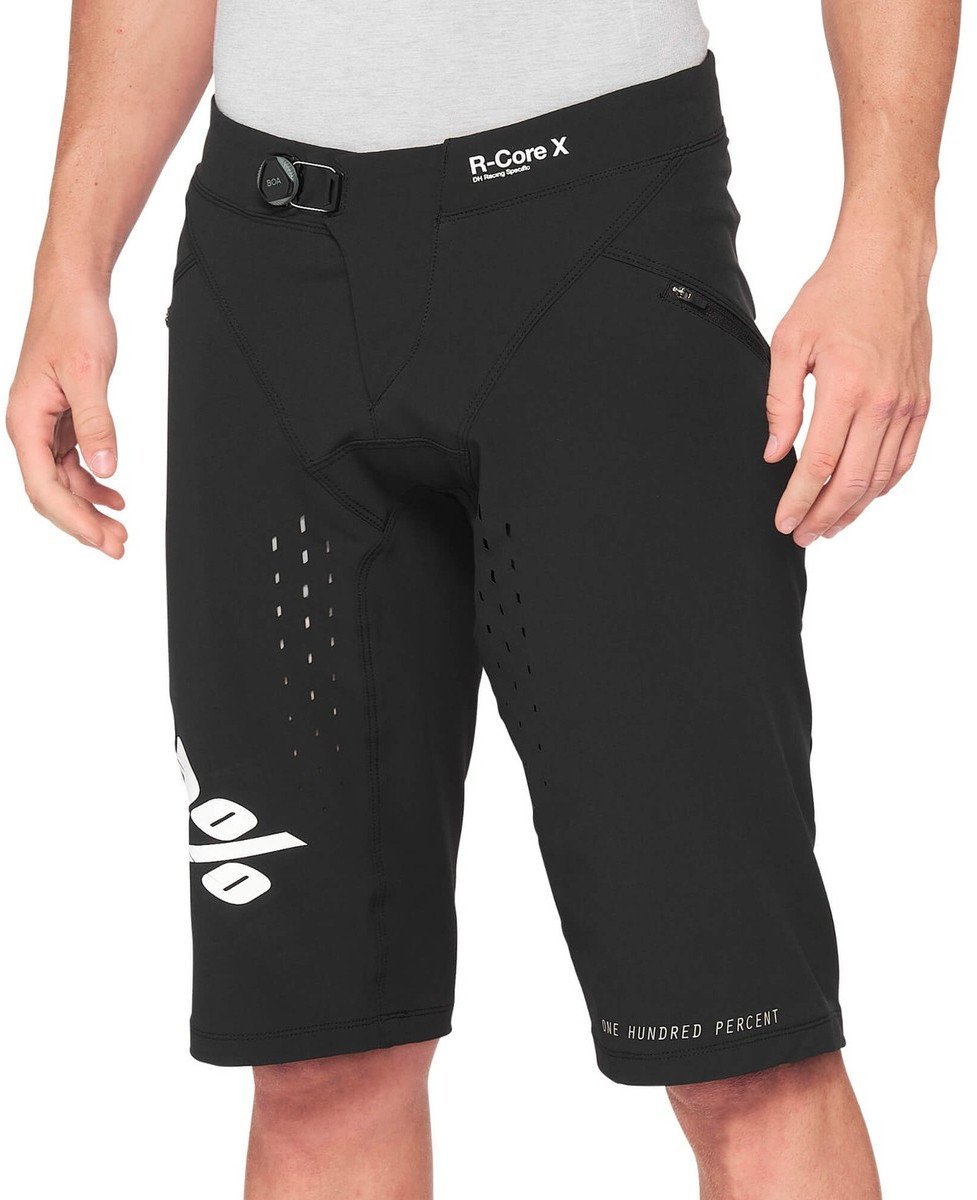 100% Szorty 100% R-CORE X Shorts black roz.30 (44 EUR) (NEW 2022)