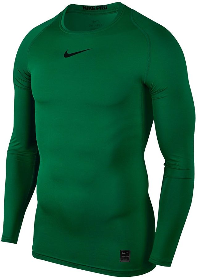 Nike Koszulka męska NP TOP LS COMP zielona r. XXL (838077-302)
