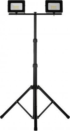 Schmith Projektor LED na statywie czarny 2x30W 2x2350lm IP65 6400K SL-S02