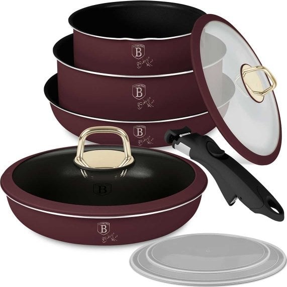 ZESTAW GARNKÓW TYTANOWYCH 9 ELEM. BERLINGER HAUS BH-8254 LEONARDO