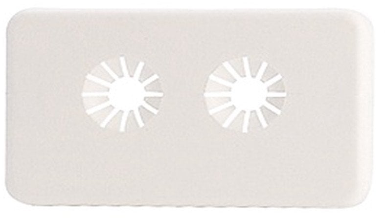 DOUBLE PIPE COVER 12-18MM (20) SELF-TAP