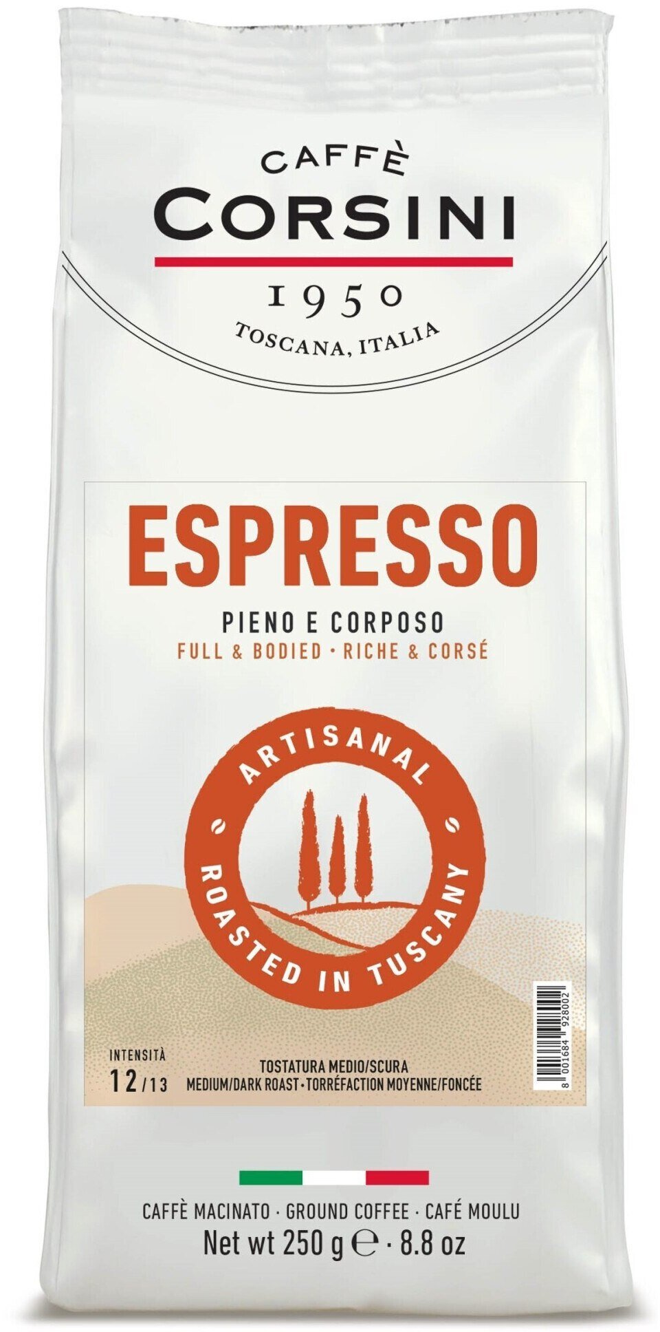 Kawa mielona Caffe Corsini Kawa mielona Espresso 250g