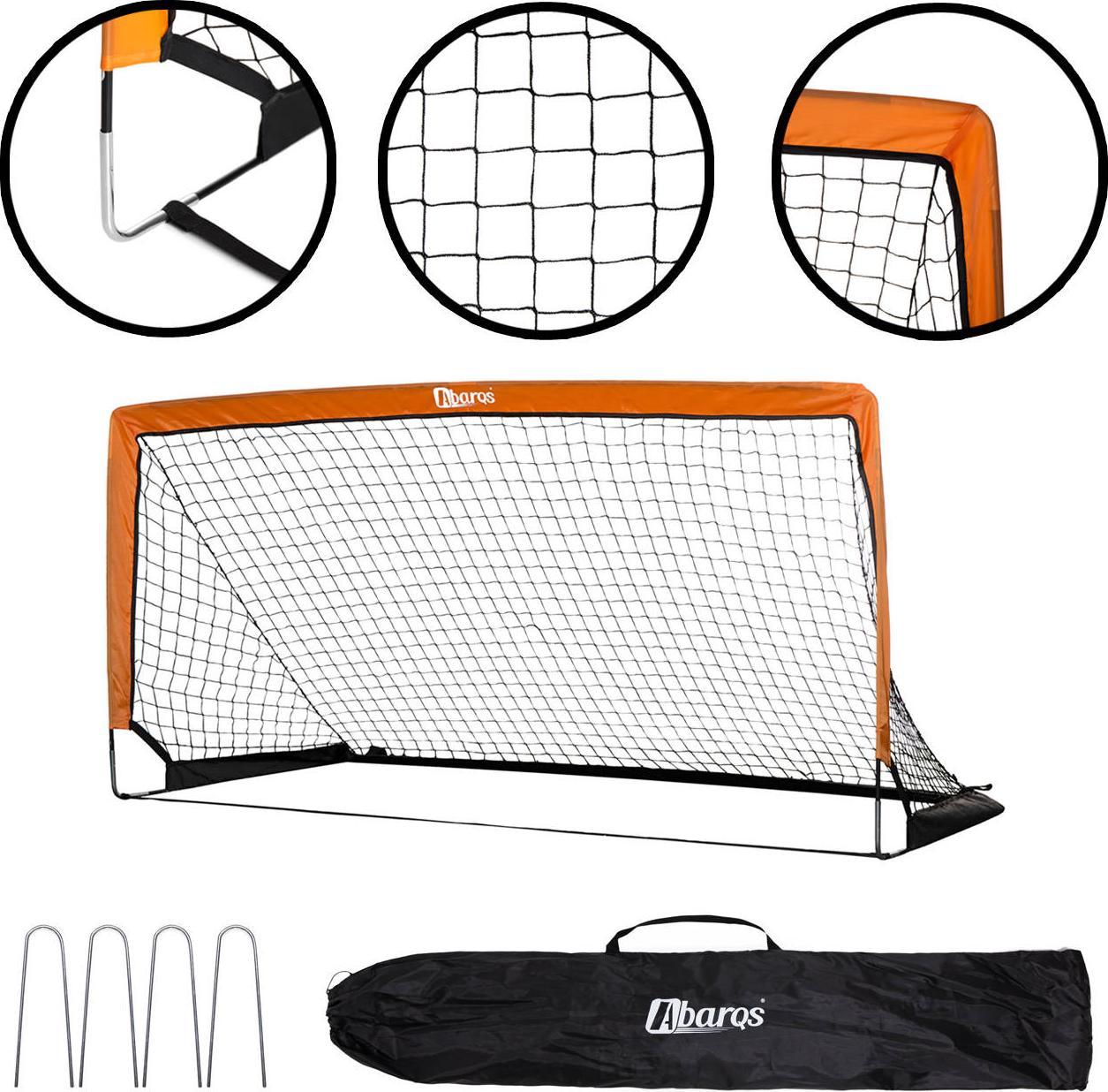 Abarqs AbarQs Składana przenośna bramka do piłki nożnej football 205cm