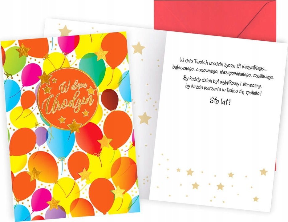 KUKARTKA KARNET PR URODZINY PR-488