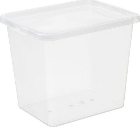 Plast Team Plast Team - Pojemnik do przechowywania z pokrywą - Basic - 29 L - 2297