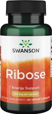 Swanson Swanson - Ryboza, 750mg, 100% Czysta, 60 vkaps