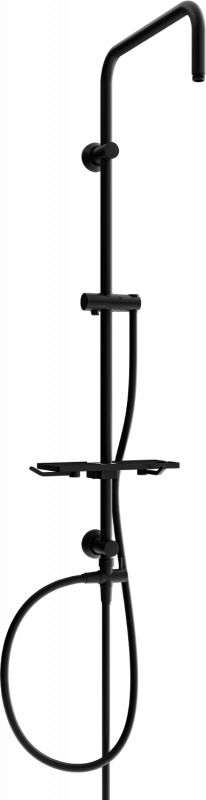 Zestaw prysznicowy Mexen Mexen T kolumna prysznicowa czarna - 7939399-70