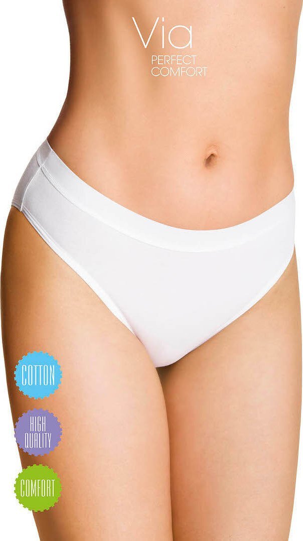 Emili Figi VIA beżowe majtki damskie L