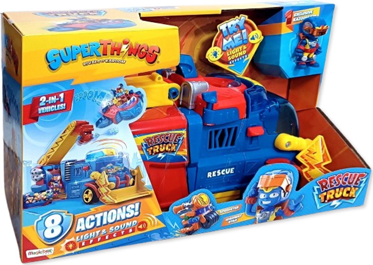 Super Things Rescue Truck - Samochód ratunkowy