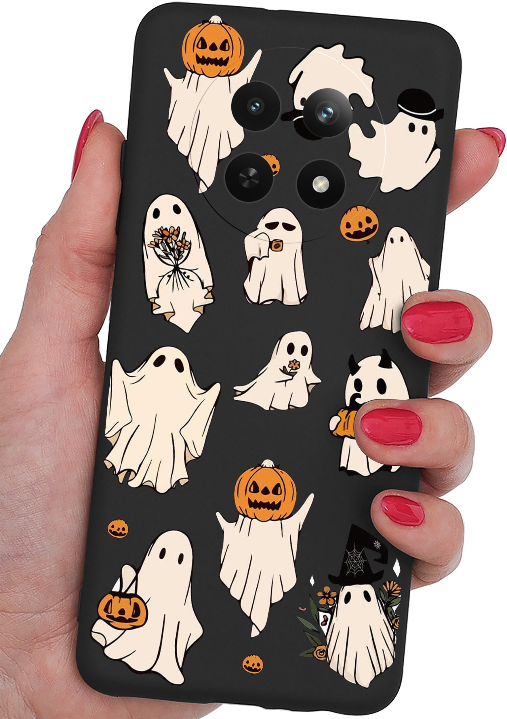 Etui do Realme 12 5G | 12x 5G WZORY |SILIKONOWE MATT CASE + SZKŁO 9H