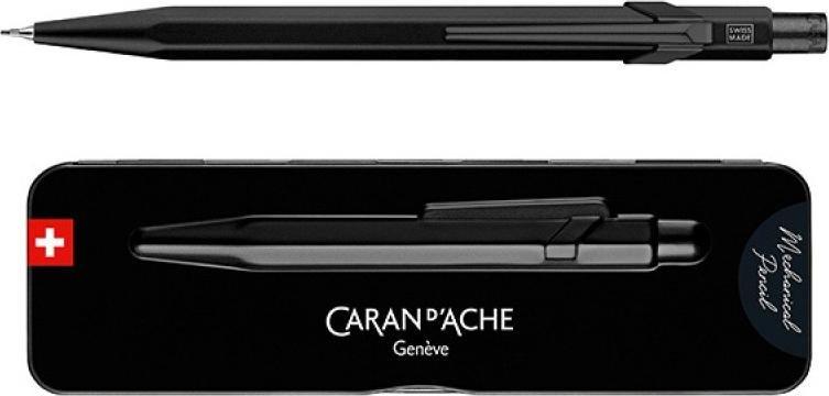 Caran d`Arche Ołówek automatyczny CARAN D'ACHE 844 Black Code, w pudełku, czarny
