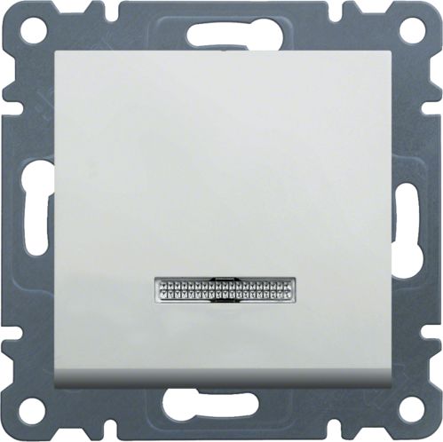 Hager Łącznik schodowy Lumina 2 podświetlany biały (WL0220)